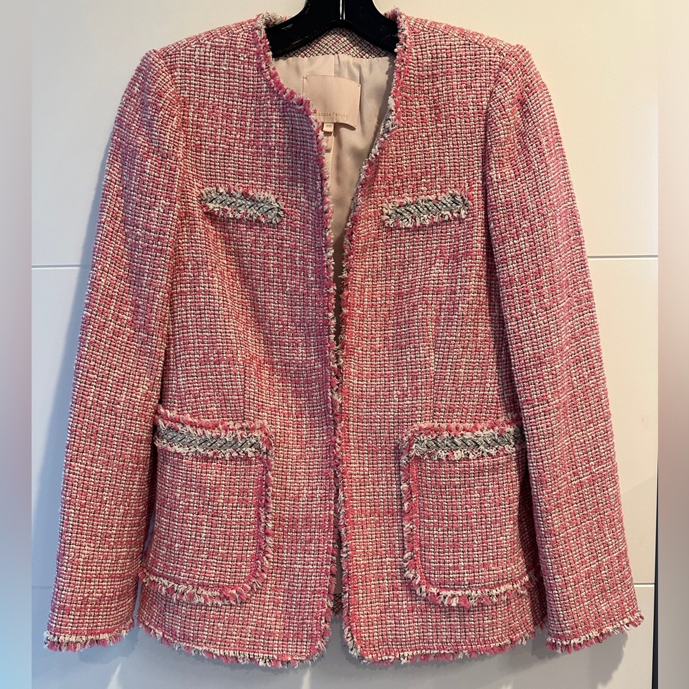 New Rebecca Taylor Tweed Blazer - 00